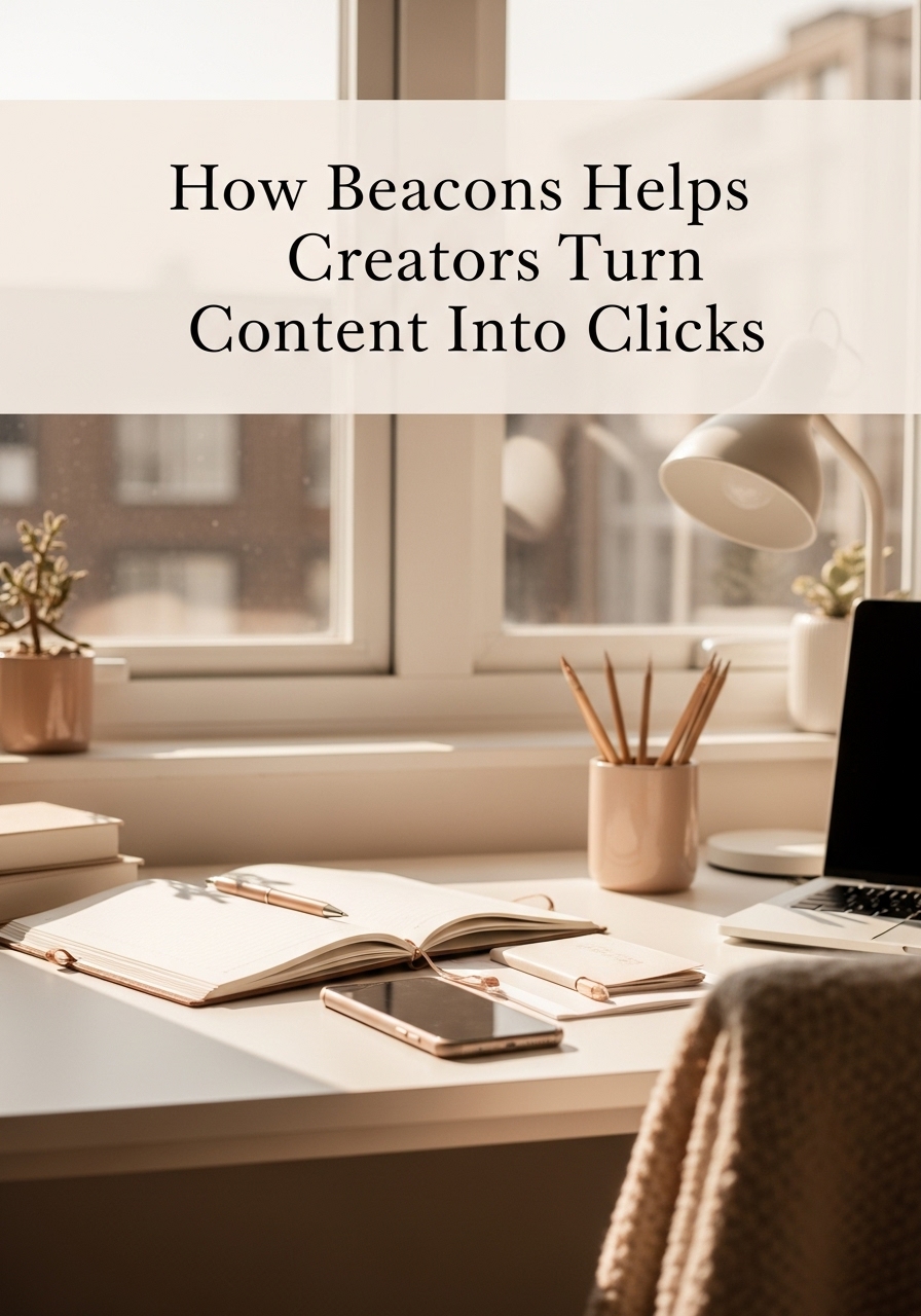 How Beacons Helps Creators Turn Content Into Clicks (Without a Website)