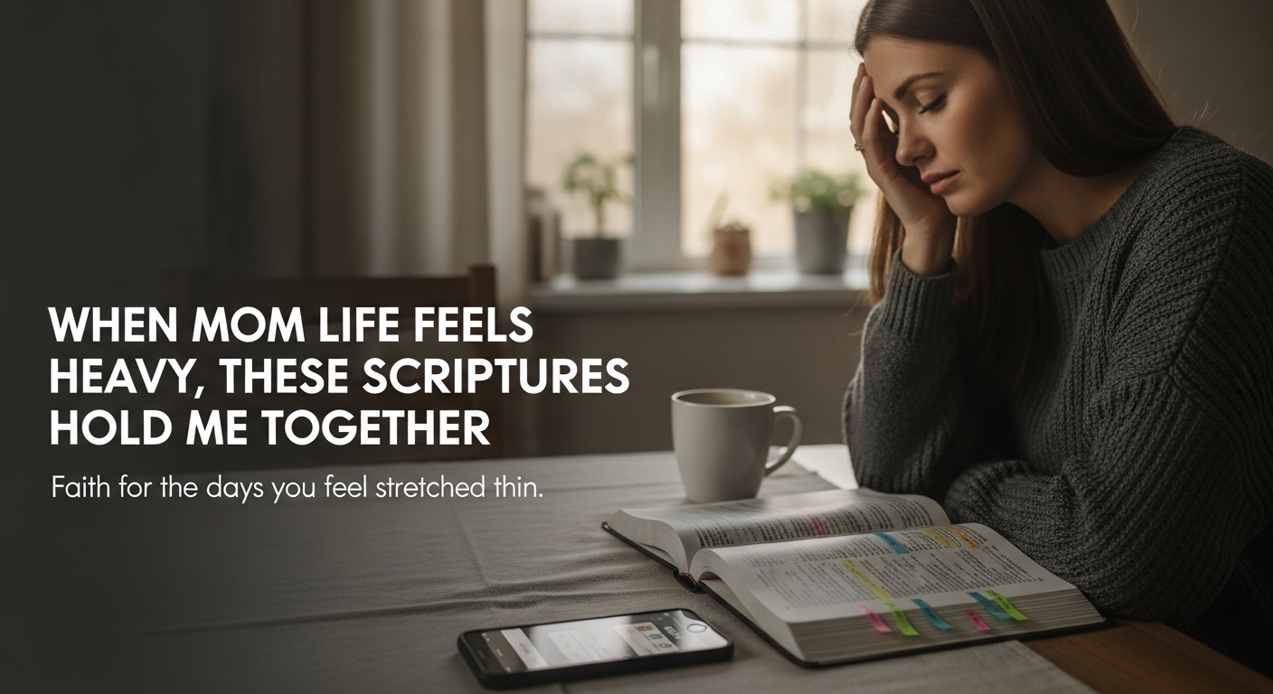 My Favorite Scriptures for When Mom Life Feels Heavy