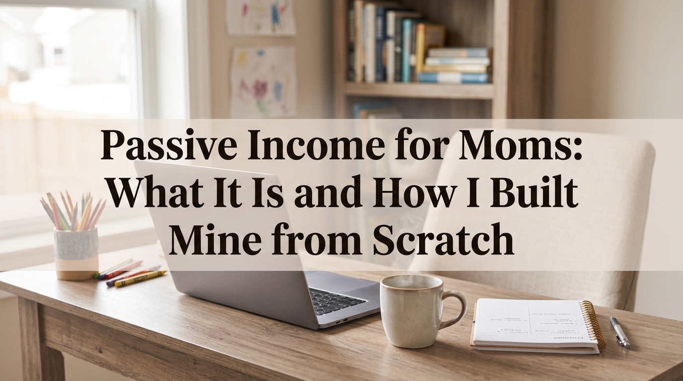 Passive Income for Moms: What It Is and How I Built Mine from Scratch