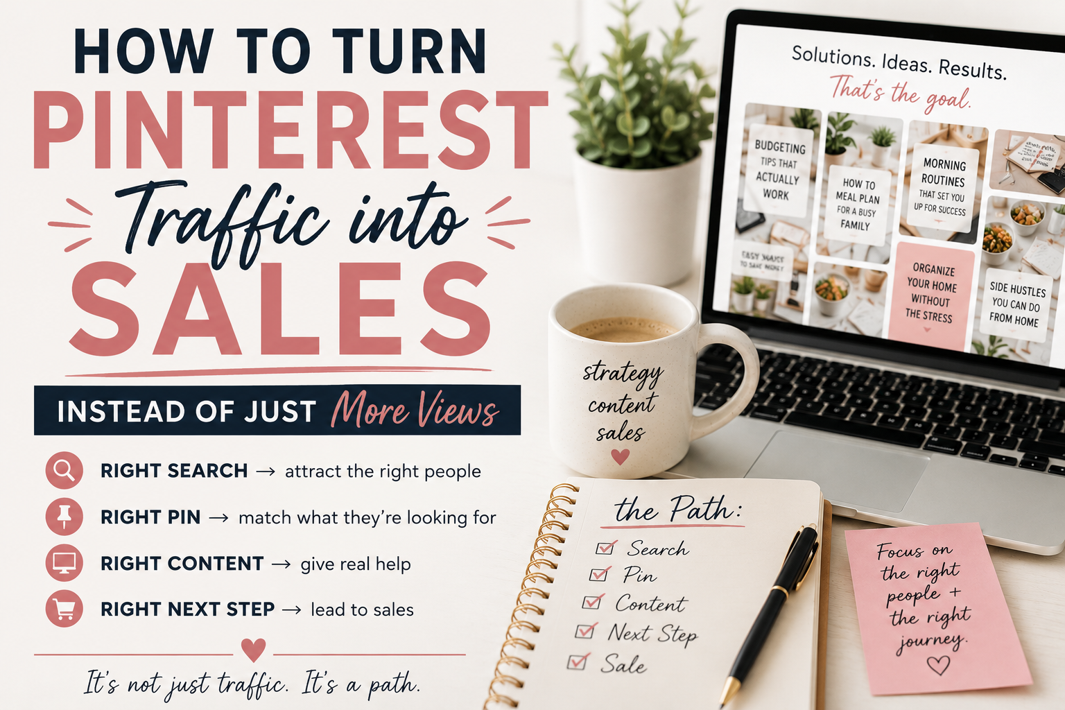 How to Turn Pinterest Traffic Into Sales (Instead of Just More Views)