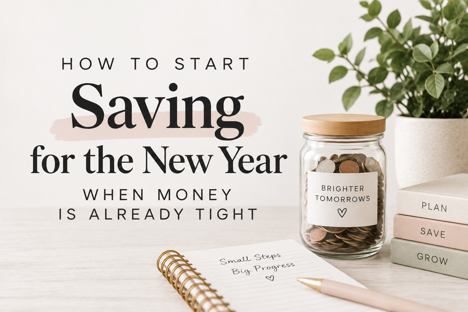 How to Start Saving for the New Year When Money Is Already Tight